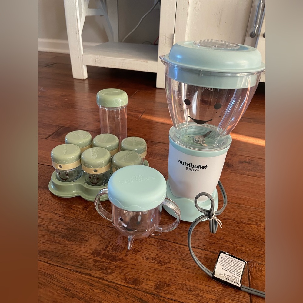 Gently used Nutra bullet baby with accessories